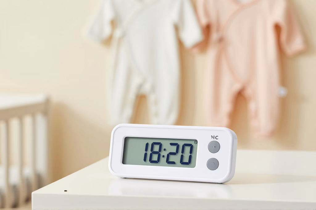 Thermometre chambre bebe et vetements adaptes selon temperature