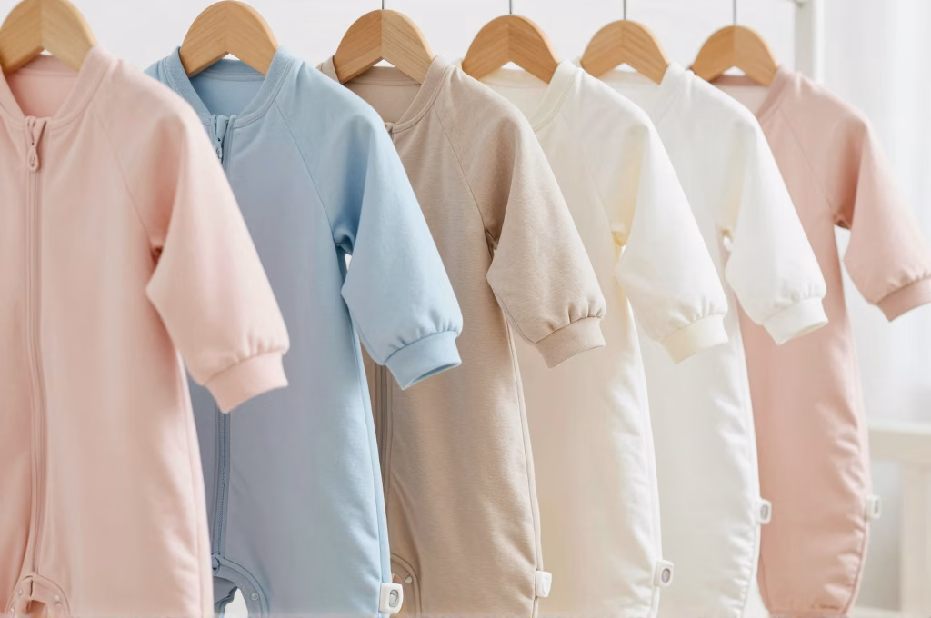 Gigoteuses bébé de différentes couleurs pour toutes les saisons